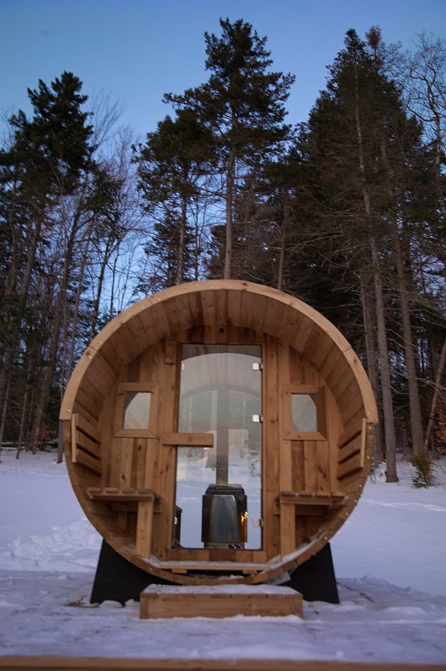Vermont short-term rental property sauna